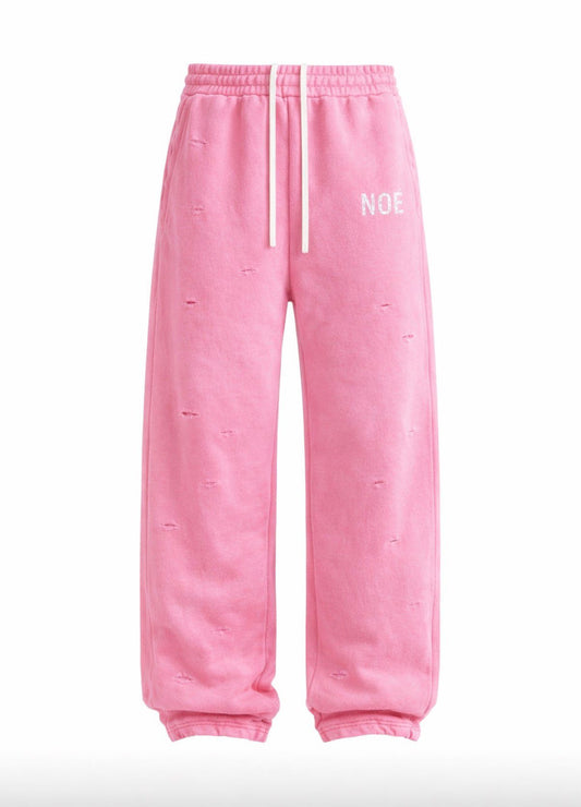 NOÈ PARIS PINK WASHED PANTS