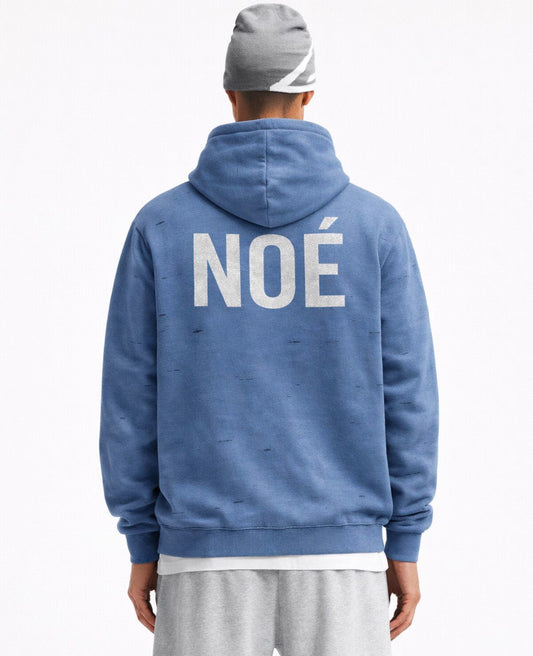 NOÈ PARIS DUSTY BLUE HOODIE