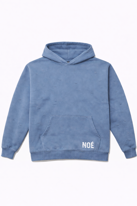 NOÈ PARIS DUSTY BLUE HOODIE